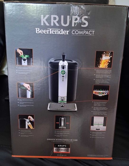MÁQUINA de CERVEJA KRUPS  - Nova em caixa fechada e lacrada.