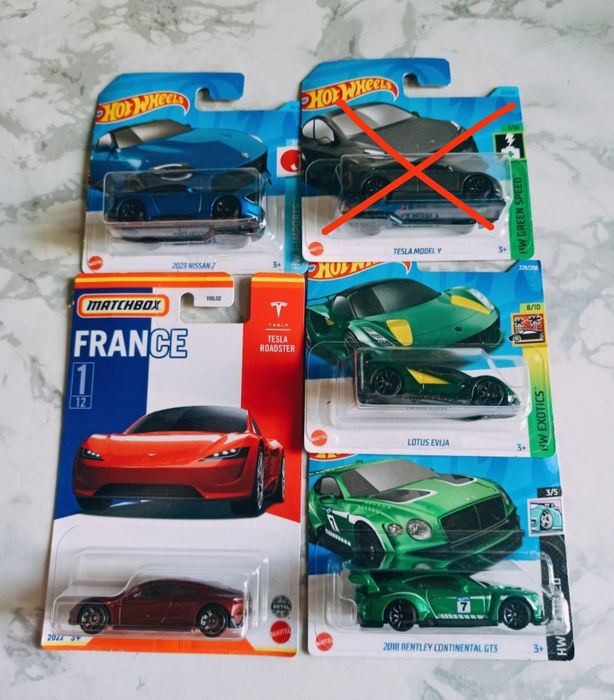 Hot wheels lotus rimac dodge pininfarina audi hummer Cadillac ford McLaren chevy Bentley Bugatti nissan z tesla roadster matchbox