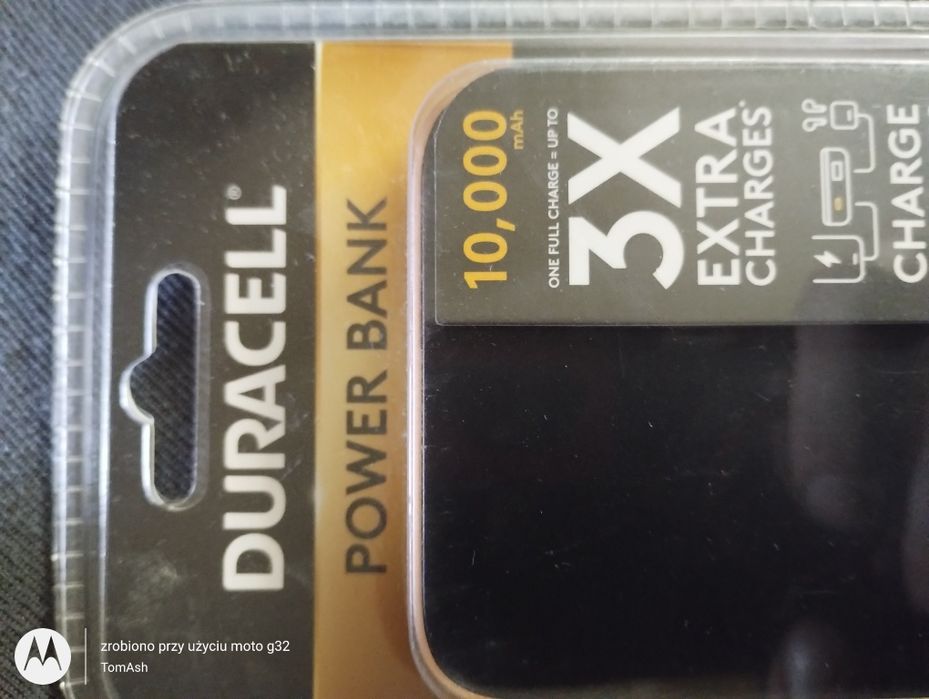Powerbank duracell model DRPB3009A -nowy w blistrze +Gratis