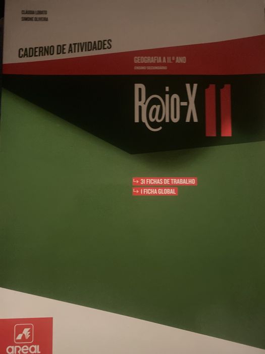 Cadernos de atividades de diversas disciplinas 10° e 11°