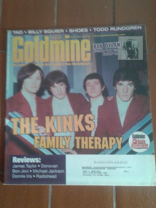 Jimi Hendrix + kinks + Byrds + Searchers + yardbirds   -   Revistas