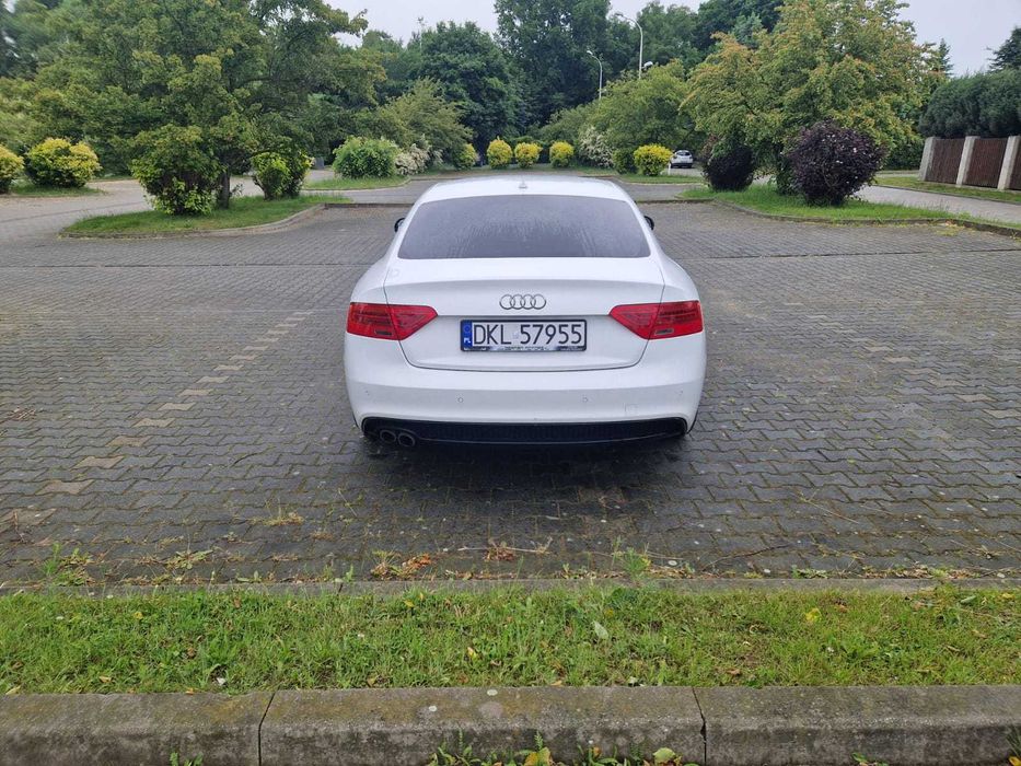 Audi A5 2.0 TDI 177 KM | Biały | S-LINE