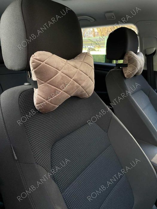 PREMIUM Подушки на підголовник / Авто подушечки в машину / Автоподушка