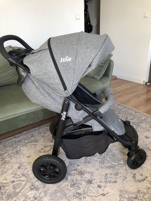 Joie Litetrax 4 Air V2 + śpiworek + folia + torba-organizer | stan bdb