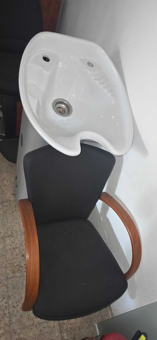 Rampa de lavagem de cabeleireiros M./ F