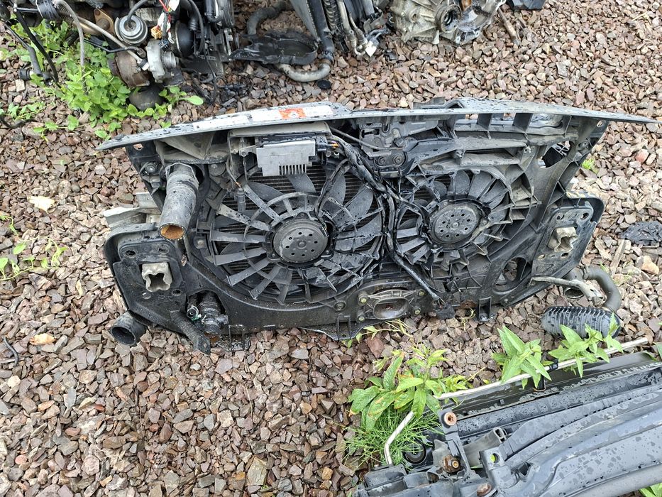 Audi a6 c6 2.0 tdi pas przedni kompletny belki chłodnice  wentylatory 2.0tdi