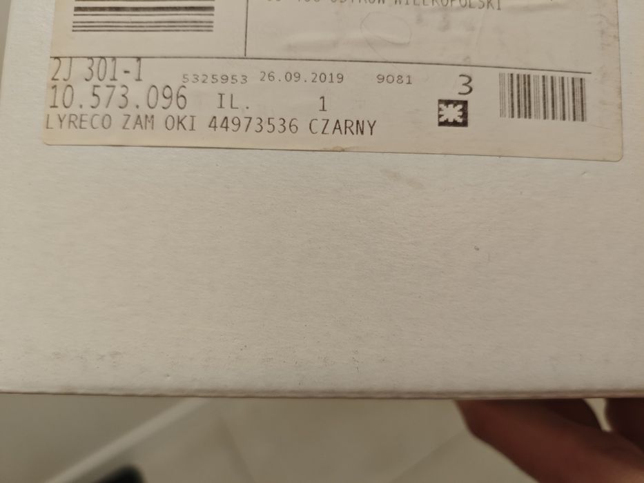 Toner nowy czarny OKI C301/ C321