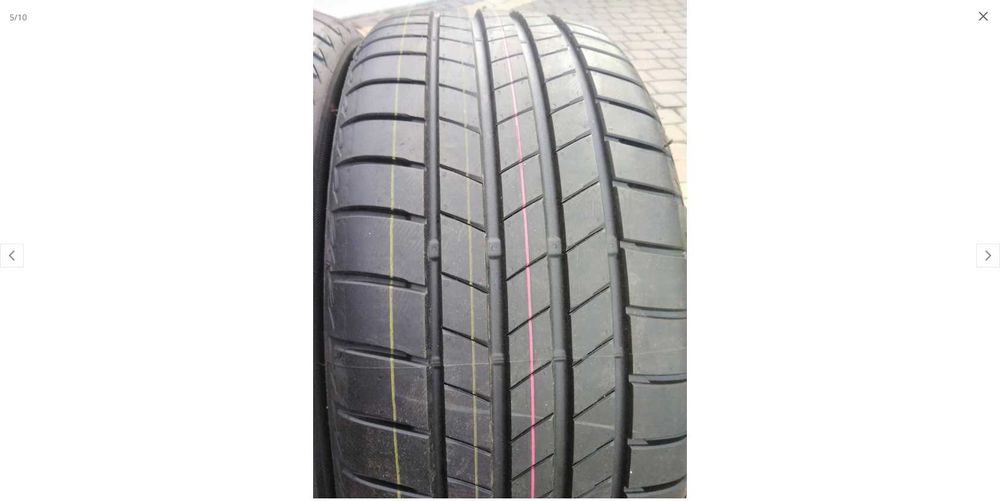 4x nowe opony Bridgestone Turanza T005 225/40 R19