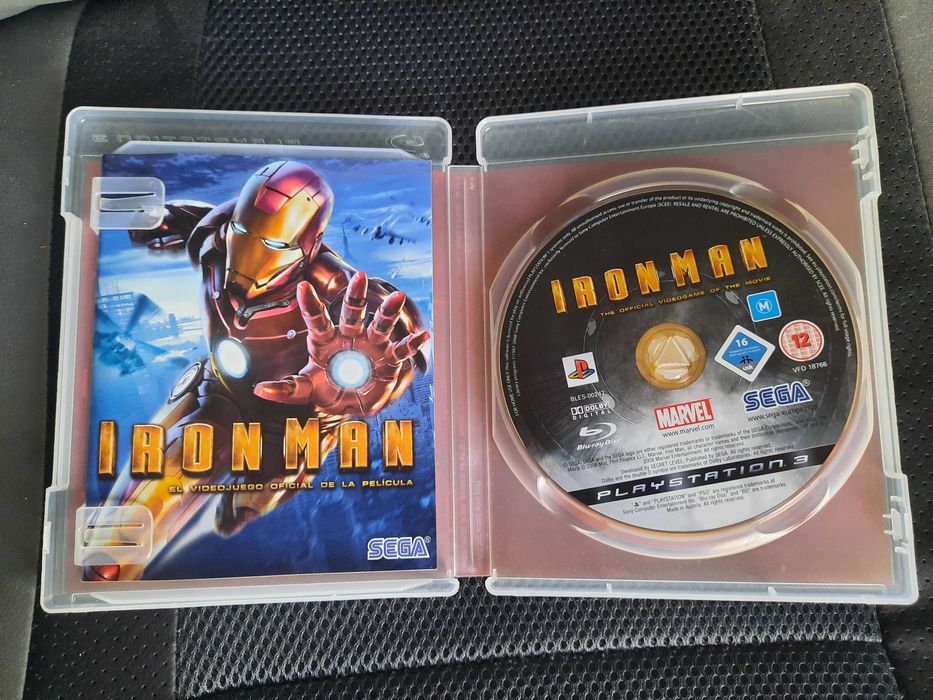 Iron Man.  Jogo clássico da Playstation 3