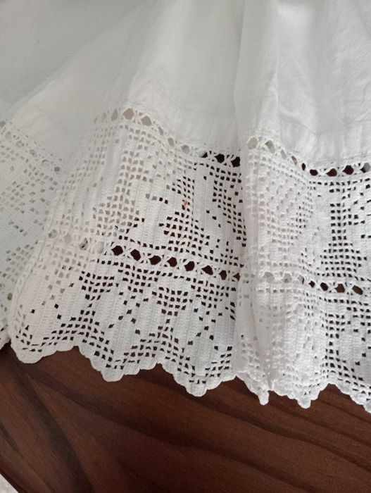 Toalha para lavatório antigo