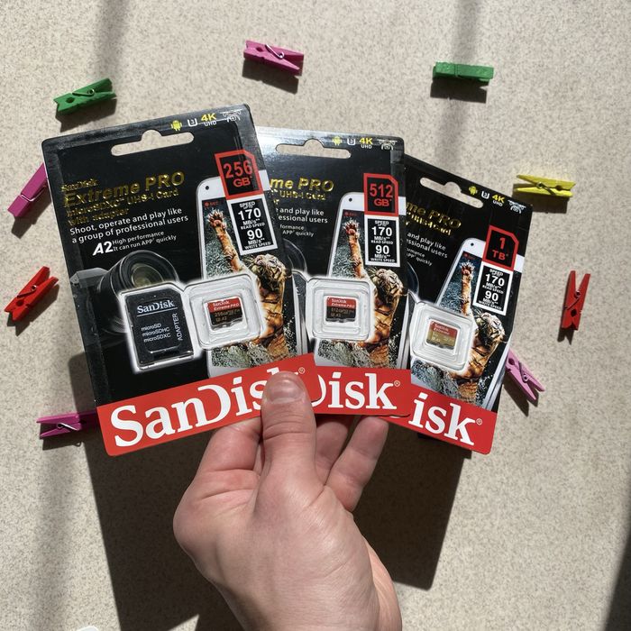 РОЗПРОДАЖ‼️ФлешкаUSB Карта памяти 1тб;512;256;128;64 MicroSD A2 U3 V30