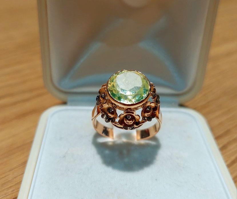 Pierścionek złoty 14 k  585 roz 15