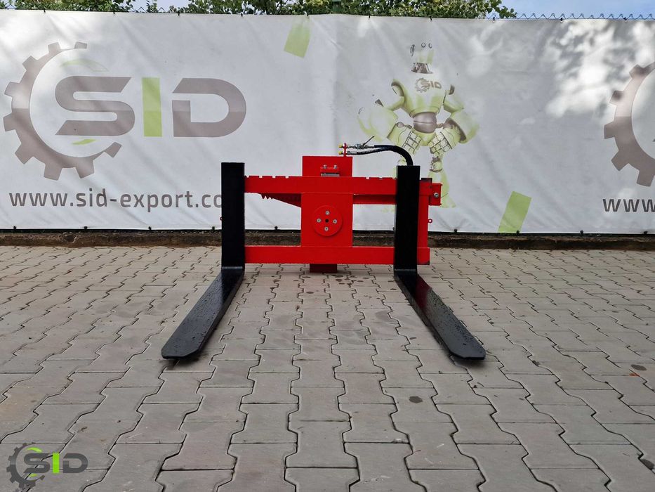 Obrotnica ISO 2 do wózka widłowego, wywrotnica [OB1] SID