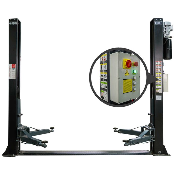 Automatyczny Podnośnik dwukolumnowy samochodowy 4t Euro Trade Dostawa