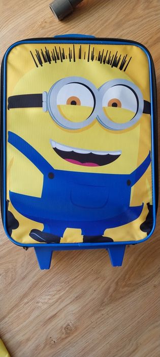 Mala de viagem de criança dos minions