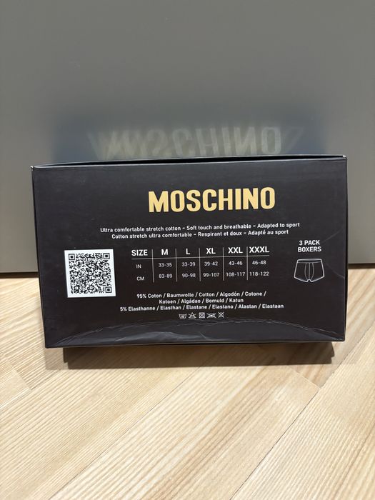 Bokserki Moschino Czarne