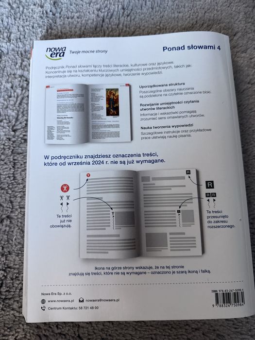 Ponad slowami 4 podrecznik