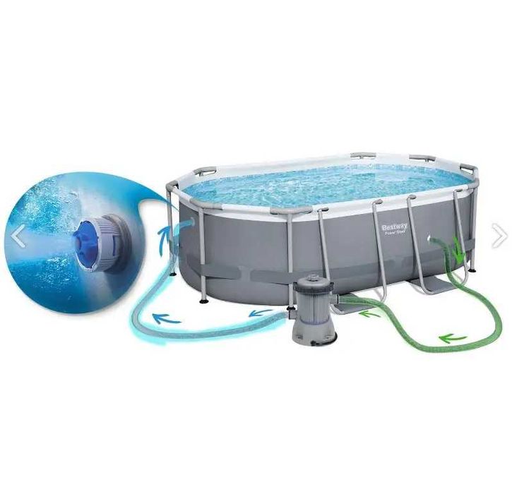 Каркасний басейн Bestway 5614A Power Steel 305 х 200 х 84 см