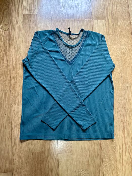 Blusa com renda Tiffosi