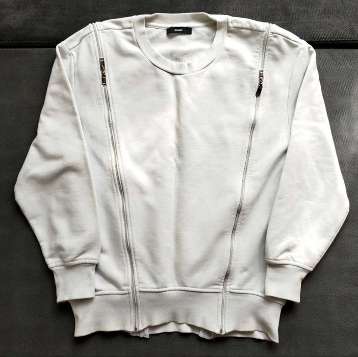 diesel archive double-zip sweatshirt