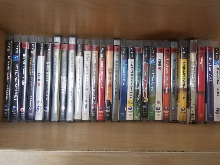 Lote 28 jogos ps3