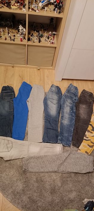 Ogromny zestaw ubrań paka chłopiec chłopak 122/128