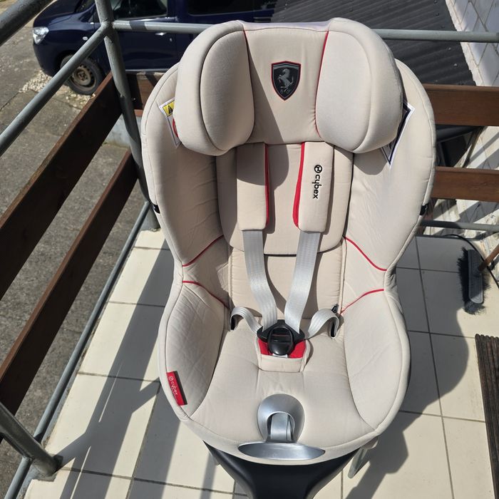 CYBEX Sirona Z i-Size Ferrari + Base Z ISOFIX 360° + NOWA wkładka niemowlęca