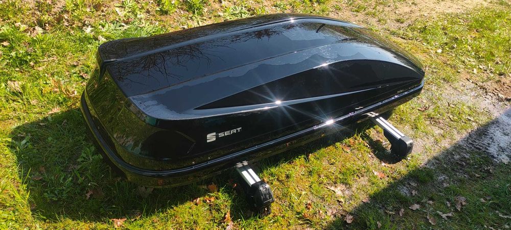 Bagażnik dachowy box oryginał Seat Tarraco salon