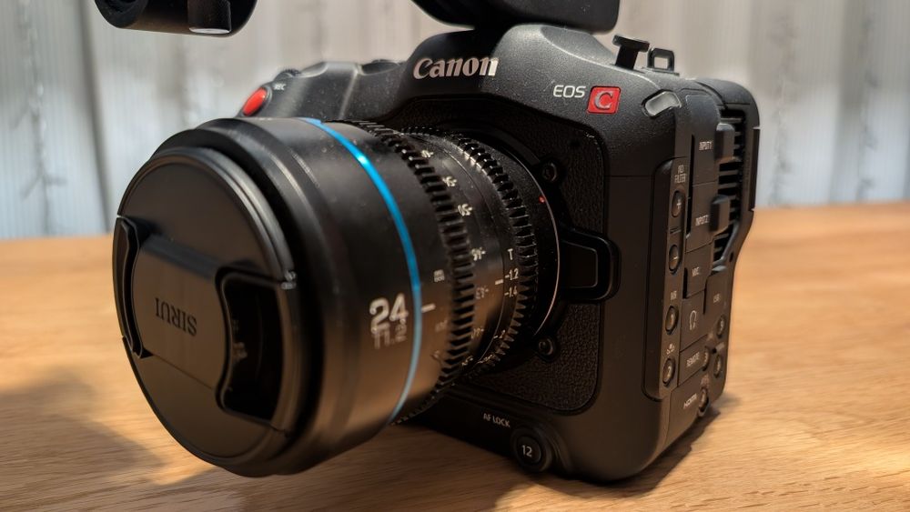 Canon EOS C70 + Sirui Nightwalker + Monitor + Luz — kit completo para vídeo cinematográfico
