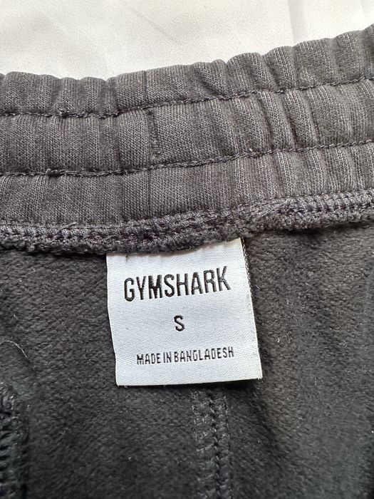 Spodnie dresowe sportowe czarne Gymshark unisex streetwear