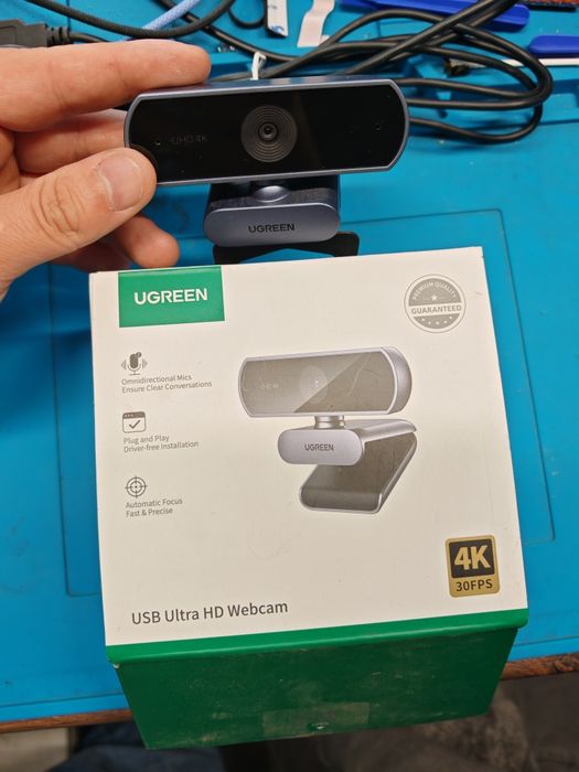 Kamera urgen 4k z mikrofonem