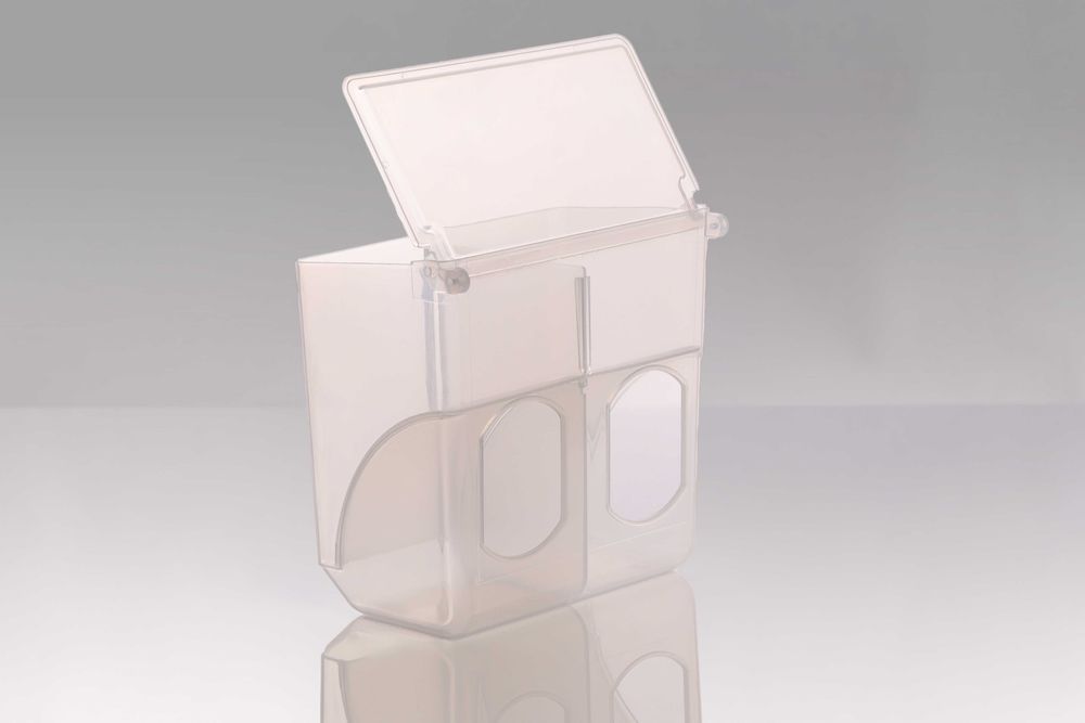 karmidełko zasypowe dla ptaków - 2 komorowe