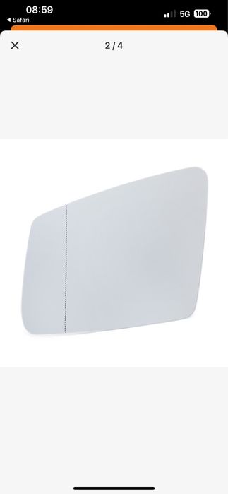 Vidro do Retrovisor Mercedes