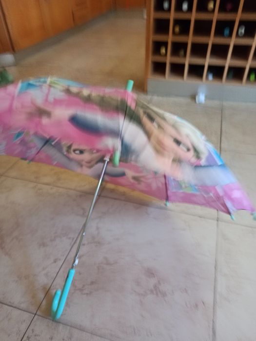 Guarda chuva frozen automático