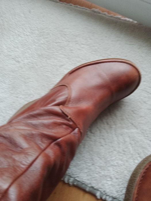 Kozaki skóra naturalna CLARKS 39