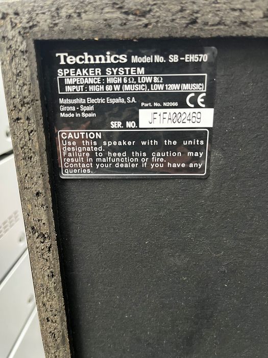 Aparelhagem Vintage Technics