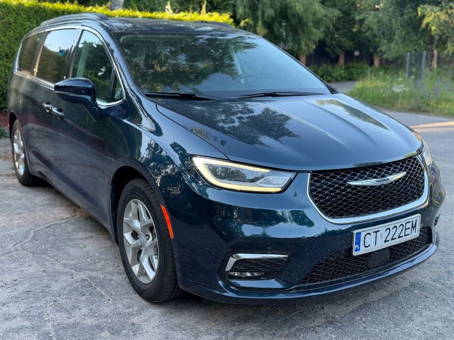 Chrysler Pacifica Pacifika 3,6 Touring,temp. aktywny asystent pasa,koła 18,kamera, skóra