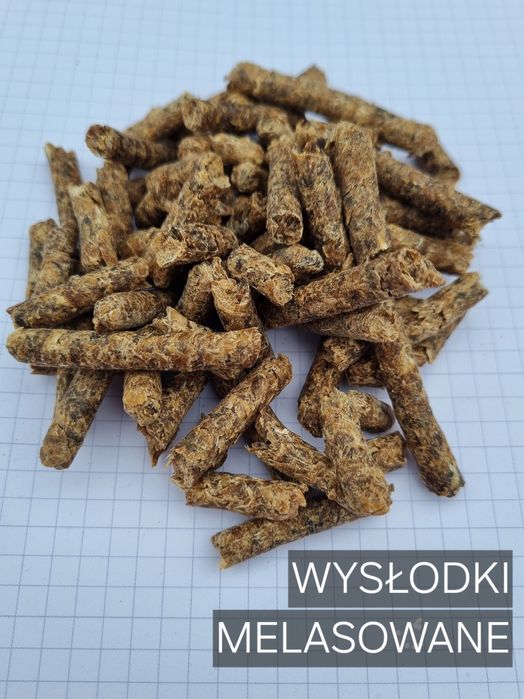 Wysłodki suszone melasowane wysłodki suche buraczane