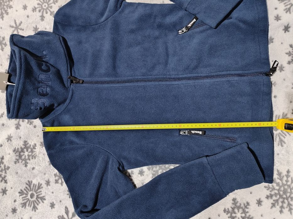 Kurtka polarowa, bluza Bench damska, ze stójką, r. M