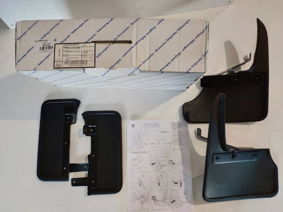 Бризговики на T6 volkswagen Т6.1