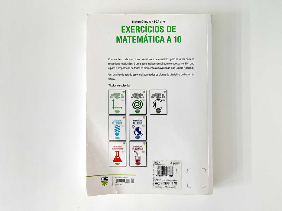 Exercícios de Matemática A 10