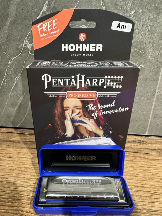 Губна гармошка Hohner Progressive Pentaharp M2110X Am ОРИГІНАЛ