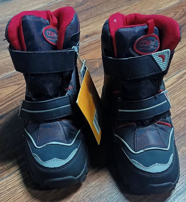 Śniegowce r.31 COMforT granatowe mocne z membraną TEX