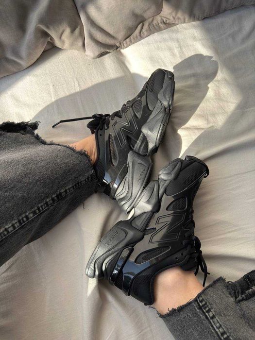 Кроссовки New Balance 9060 Black Нью Беленс 9060 черный 38 39