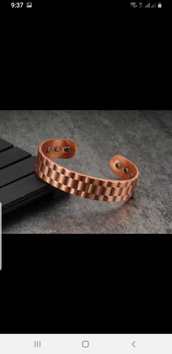 Медный магнитный браслет для здоровья