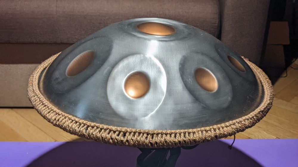 Хендпан / ханг драм G мінор – 9 нот, 45 см –  чисте високе звучання