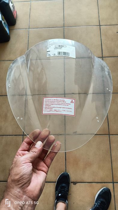 Vidro bolha de carnagem Honda RS 250cc de 2004