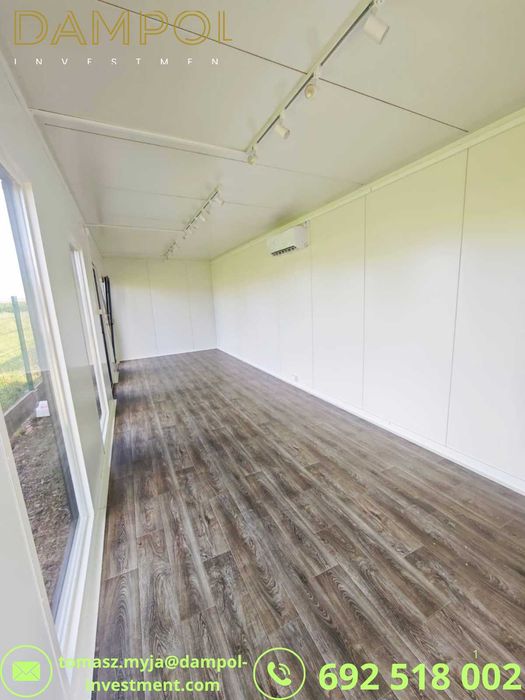 Pawilon 9x3m –  elektryka, klimatyzacja – gotowy od ręki!