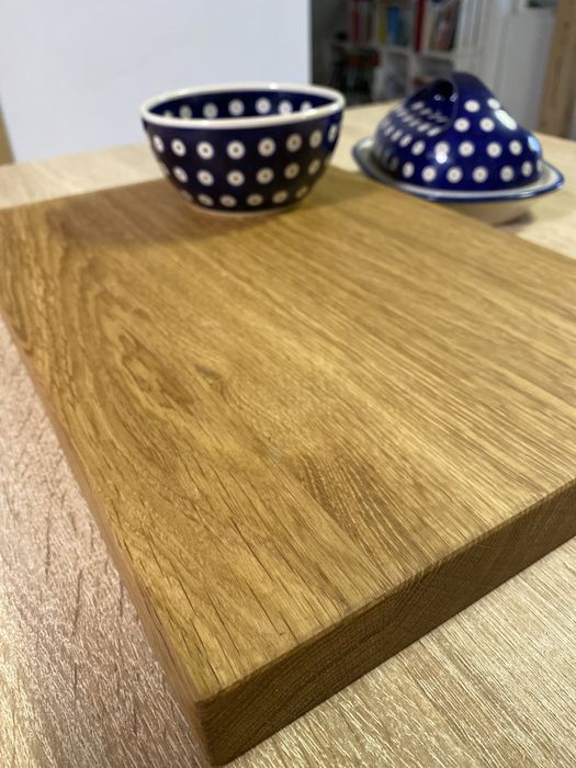 Drewniana deska do krojenia z litego drewna