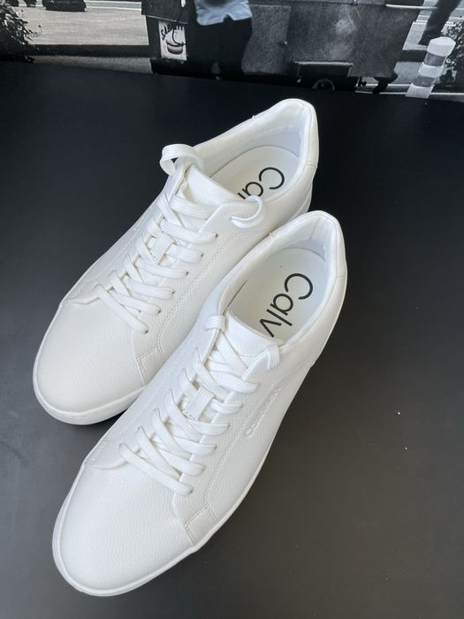 Кеди білі чоловічі Calvin Klein Falconi Sneaker Оригінал  43,5